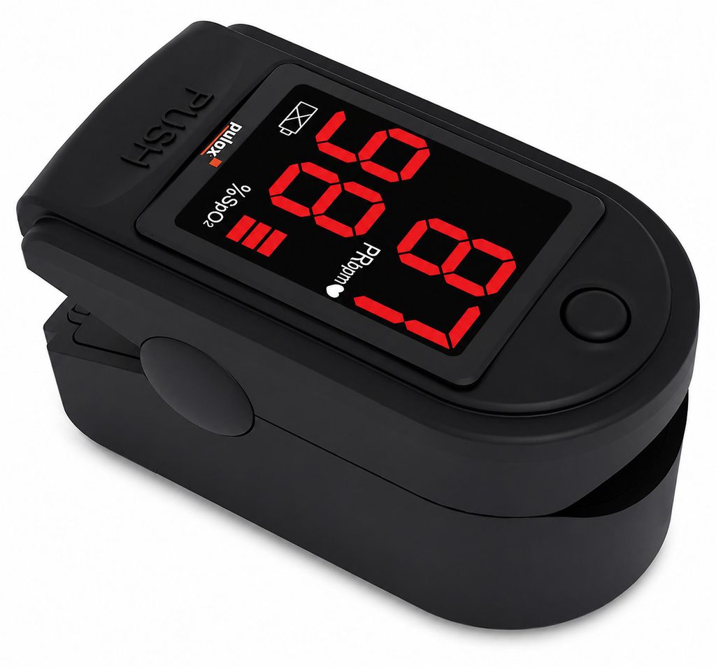 Pulox PO-100 Solo - Finger-Pulsoximeter - Schwarz Produktbild 