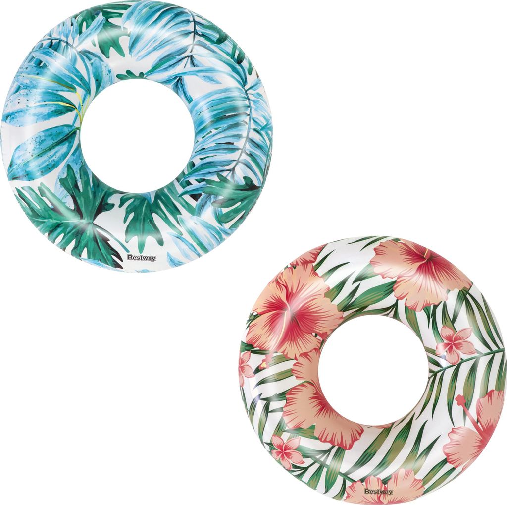 Bestway nafukovací kruh 119 cm Tropical Palms Obrázek produktu 