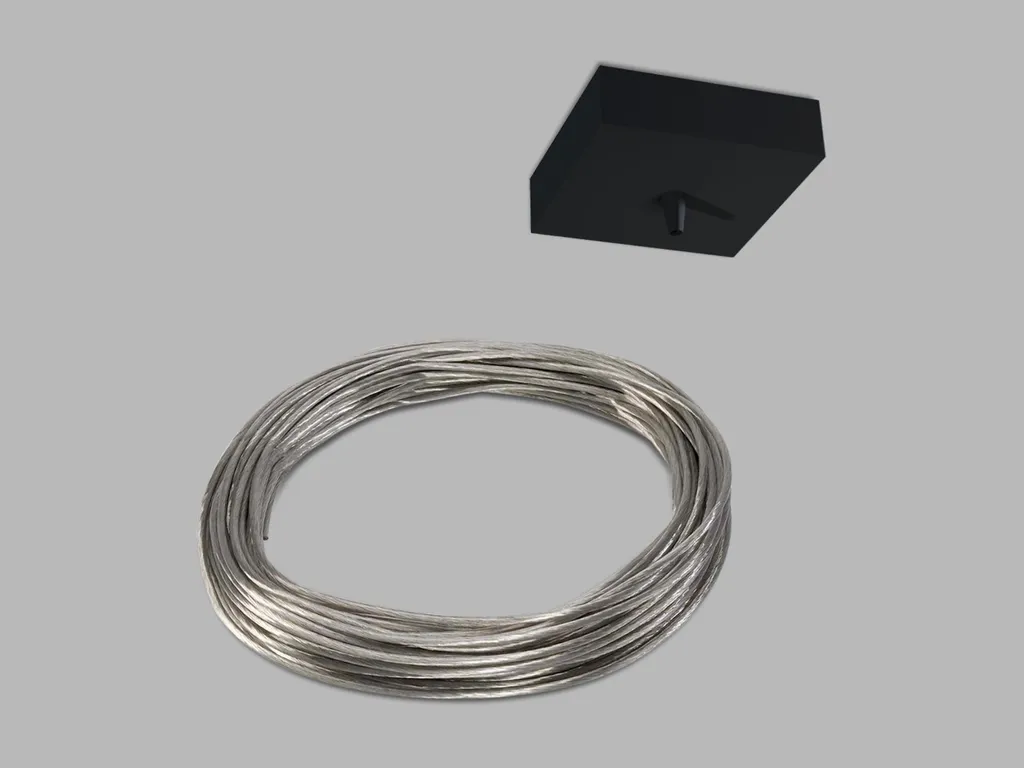 Câble Magnétique 5,0,75 B LED2 Noir et Transparent Kit 6094000