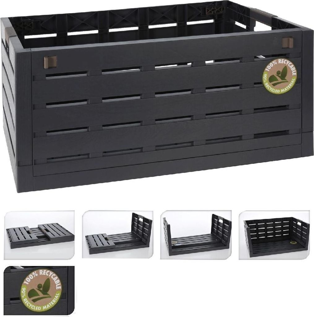 Cassa pieghevole Cassa pieghevole in plastica 60 l Immagine del prodotto 
