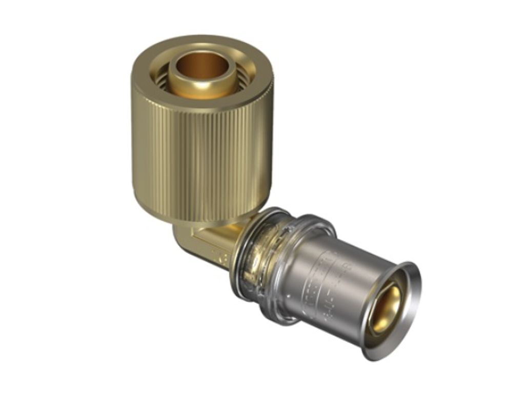 Wavin Tigris M5 Spülkastenanschluss- winkel, 16mm x 1/2