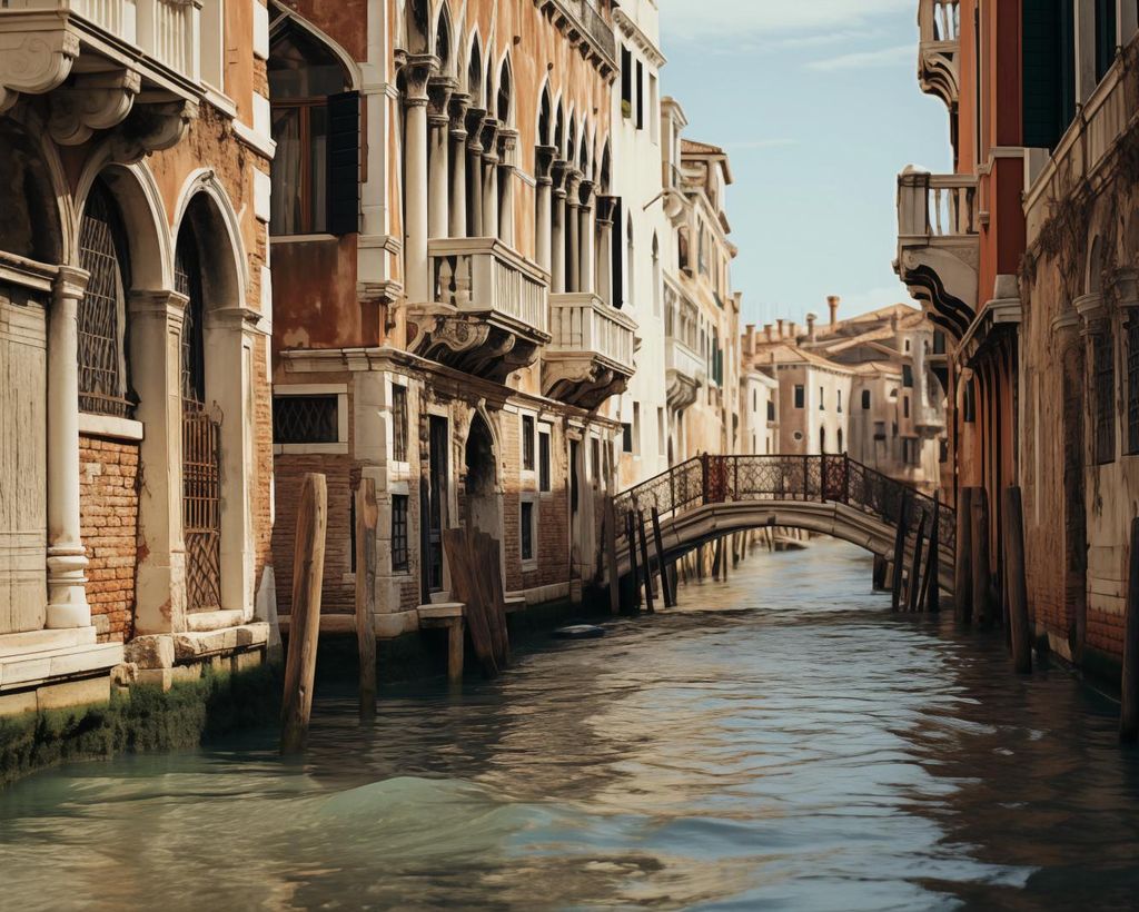 Plakat 50x40cm Venezianische Schönheit