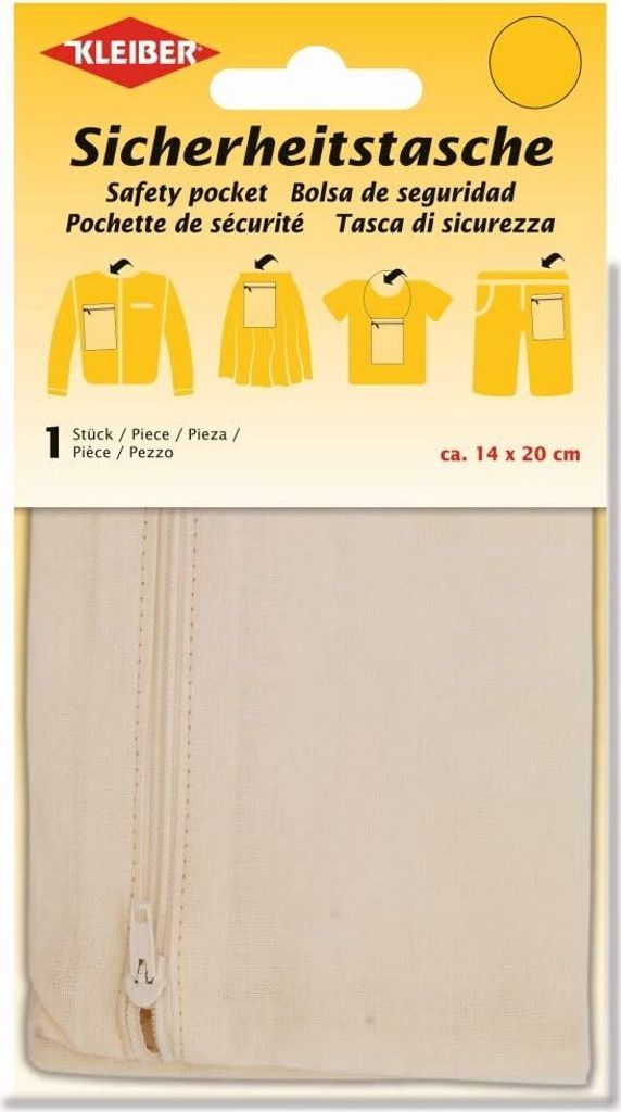 KLEIBER 80187 Bezpečnostní kapsa 140 x 200 mm černá Obrázek produktu 