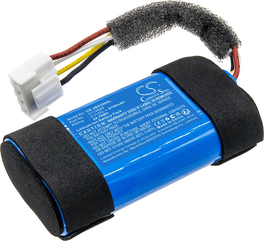 TECHTEK Batteria compatibile con [JBL] Authentics 300 sostituisce C1146A9