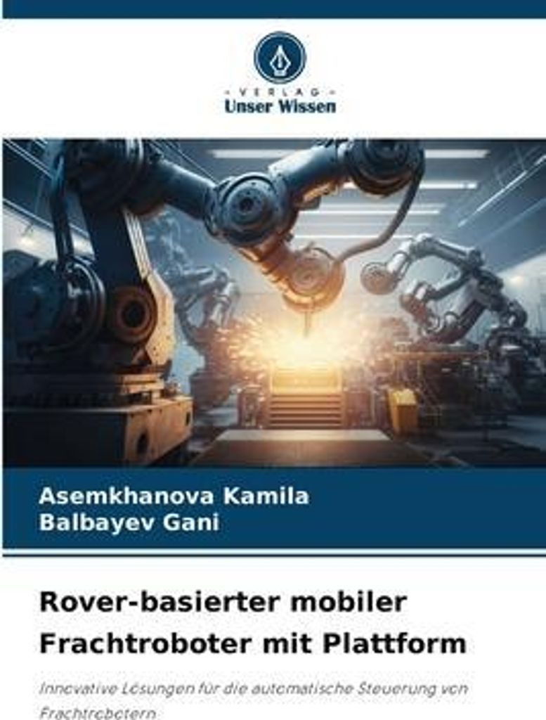 Rover-basierter mobiler Frachtroboter mit Plattform