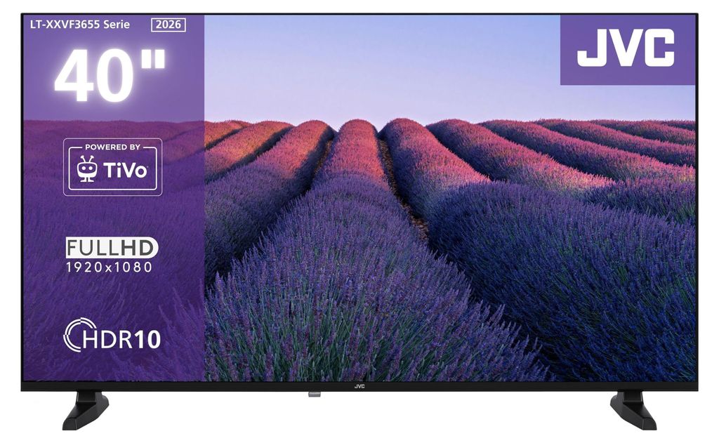 JVC LT-40VF3655 40 Zoll Fernseher - Full HD Smart TV Produktbild 