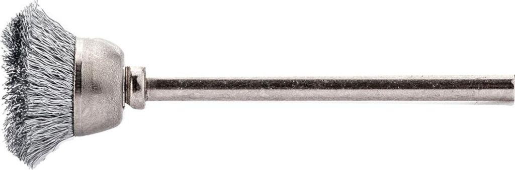 Miniatur-Topfbürste Stahldraht gew. 18x0,1mm Lessmann