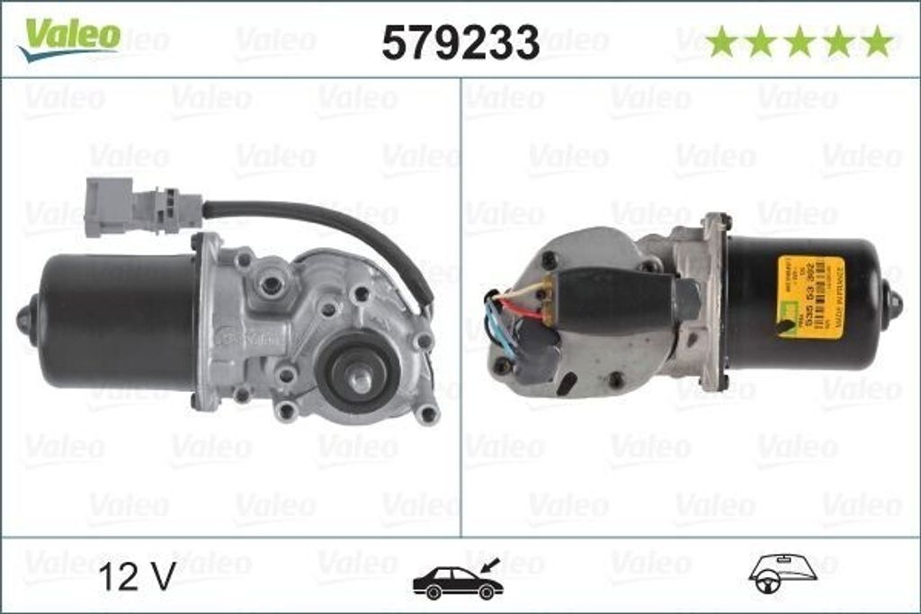 VALEO 579233 Wischermotor OE 7701046038 kompatibel mit Laguna