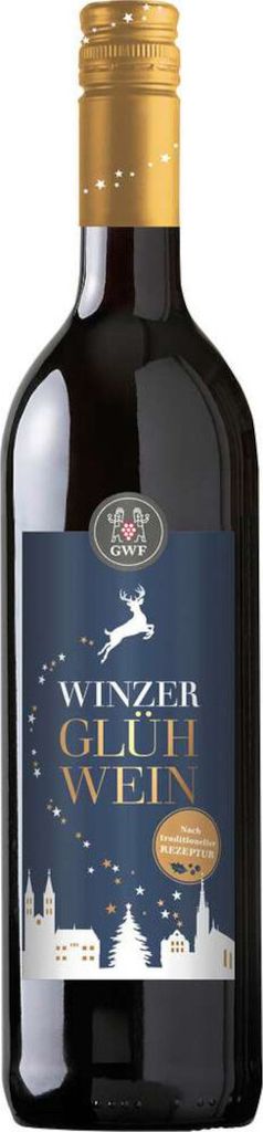 Fränkisches Weinkontor Winzerglühwein aus Rotwein Flasche 750ml