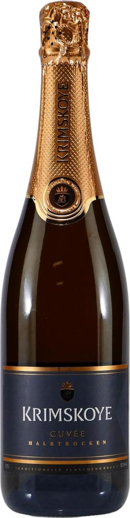 Krimskoye weiss Krimsekt halbtrocken | 12,5 % vol | 0,75 l Produktbild 
