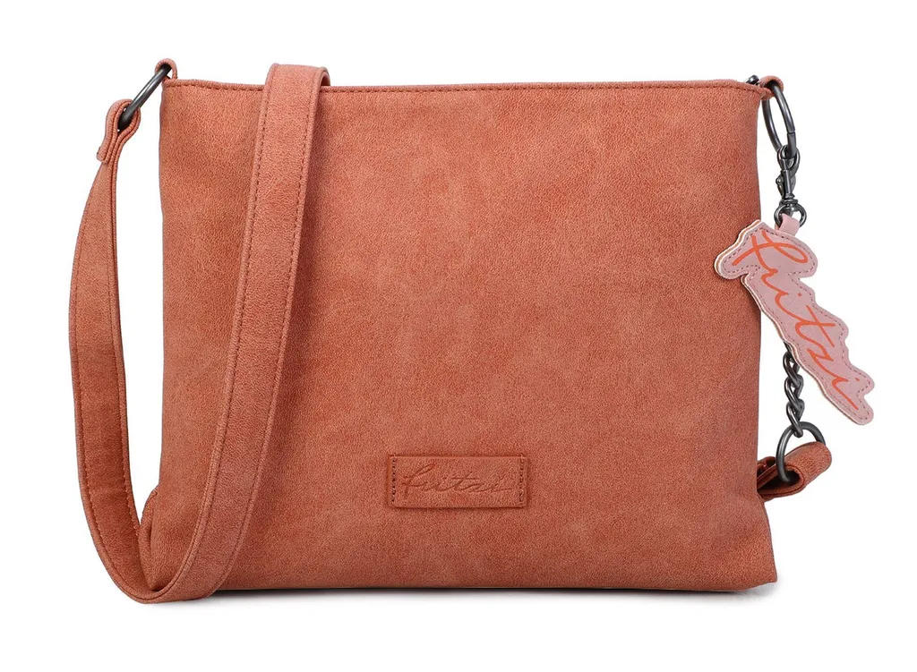 Borsa Donna Fritzi aus Preußen Jakx Chai02 Brick Marrone | Vegan Style