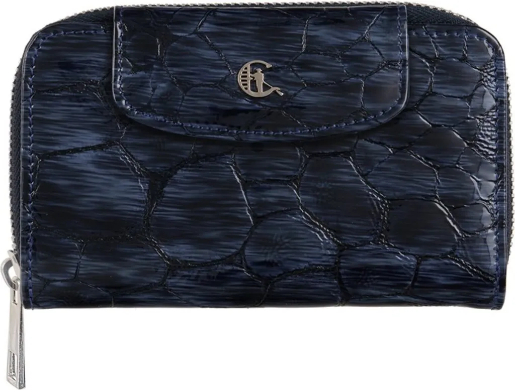 Portefeuille Canaletto PD1445s287RFID en cuir noir élégant