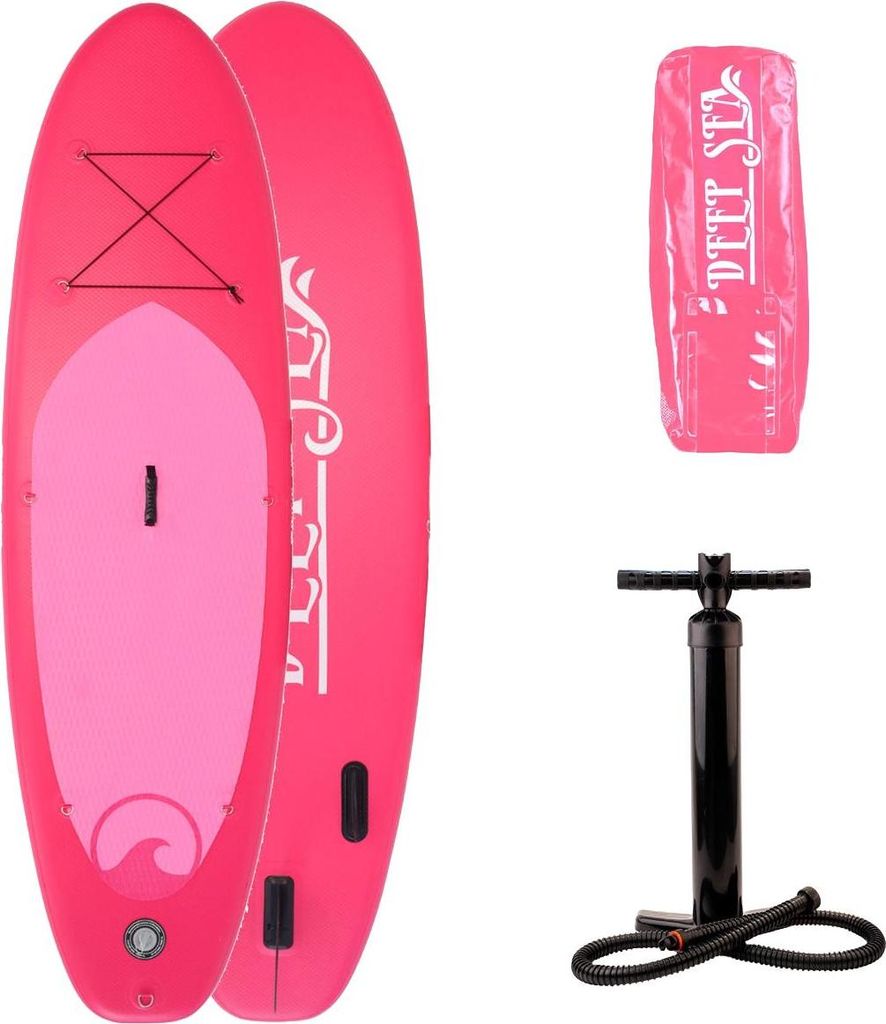 Deep Sea SUP Board Set Standard (275cm), rosa