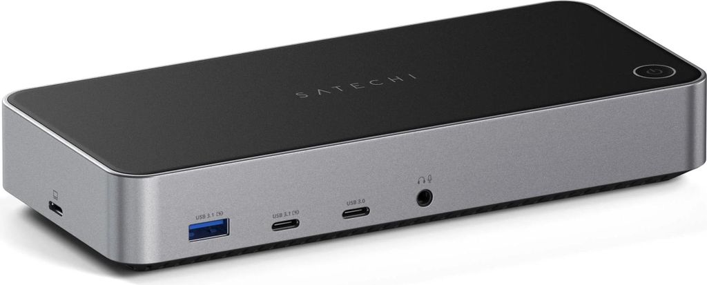 Satechi Triple 4K Display Cablato Dock Nero, Argento Immagine del prodotto 