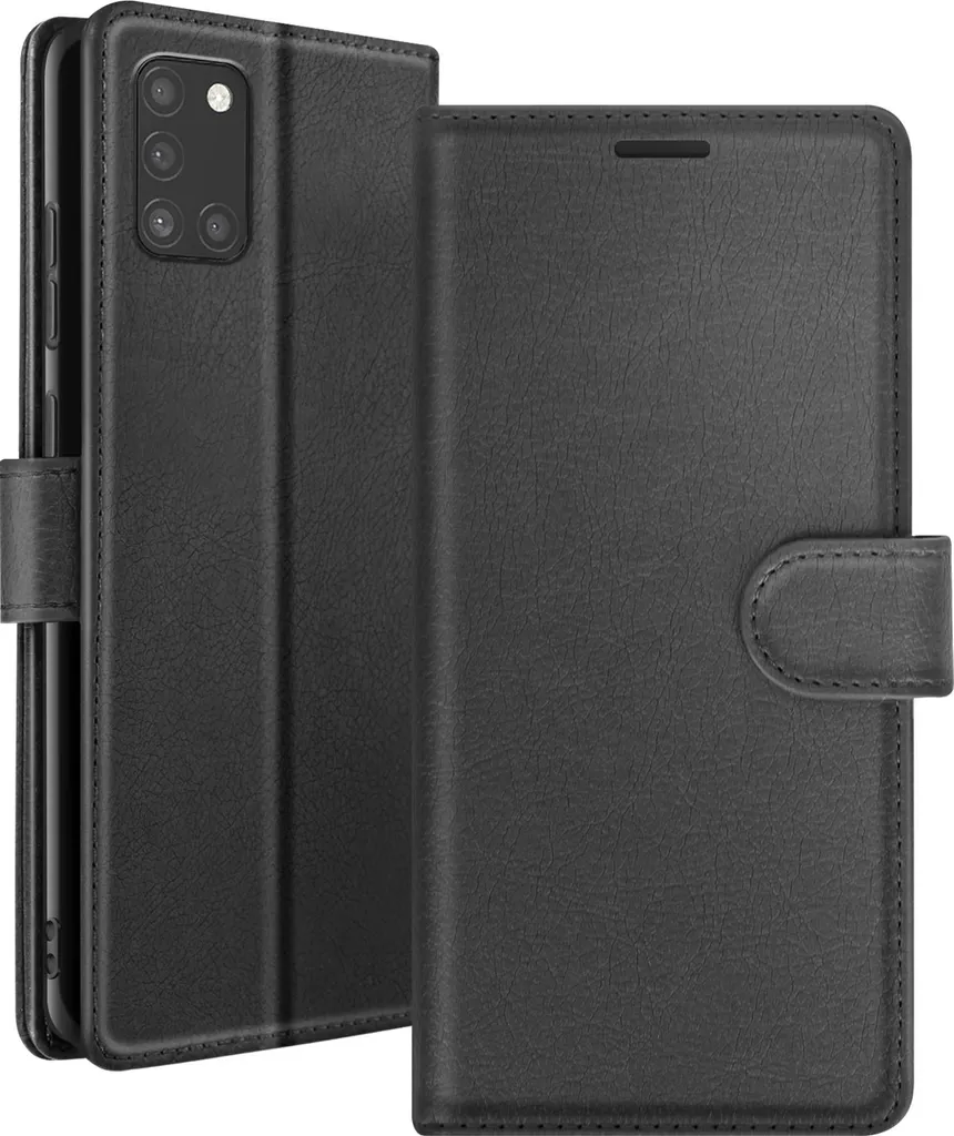 Recensione Cover Zanaé Galaxy A31: Portafoglio e Stand Nero