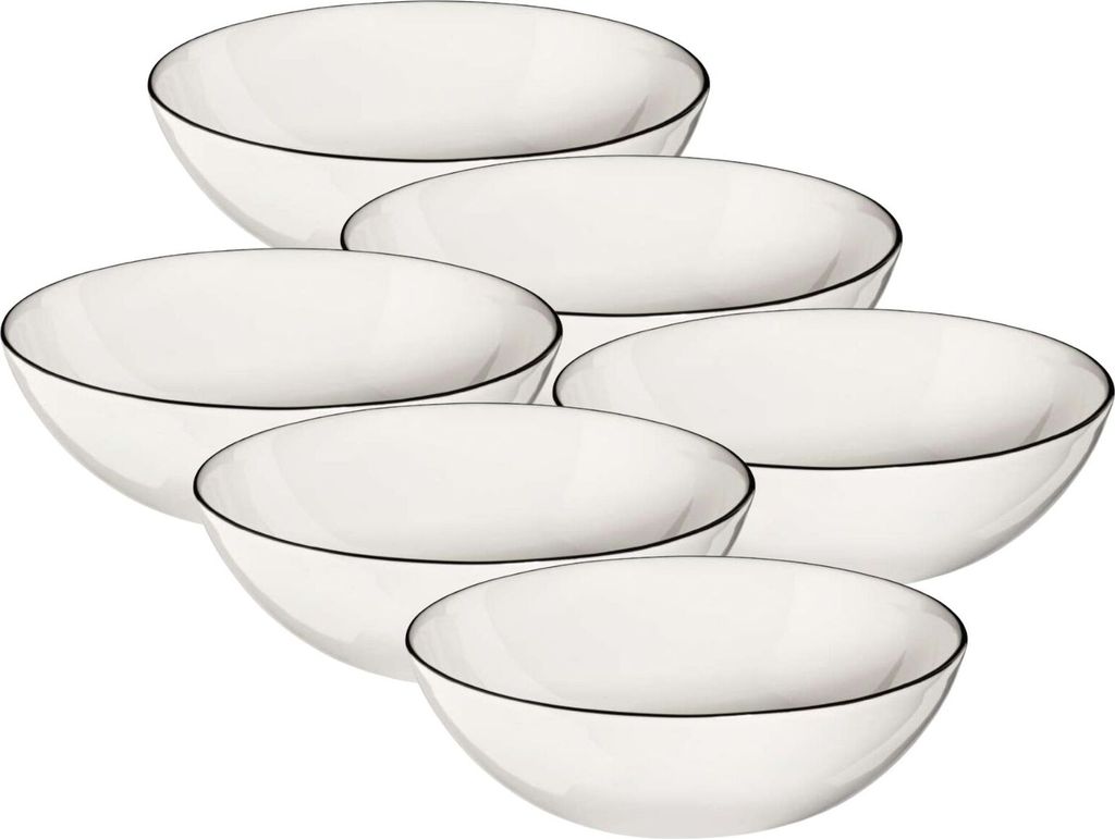 ASA Selection à table ligne noire Schälchen 9cm Set6