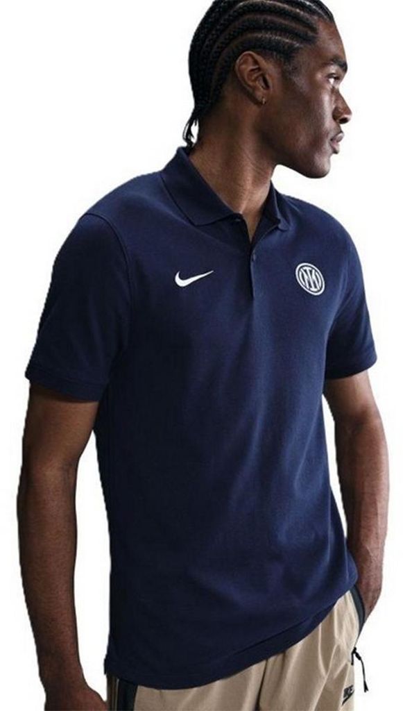 Nike - "Inter The Nike 2.0" Poloshirt Dri-FIT für Herren PP4611 (L) (Dunkles Marineblau)