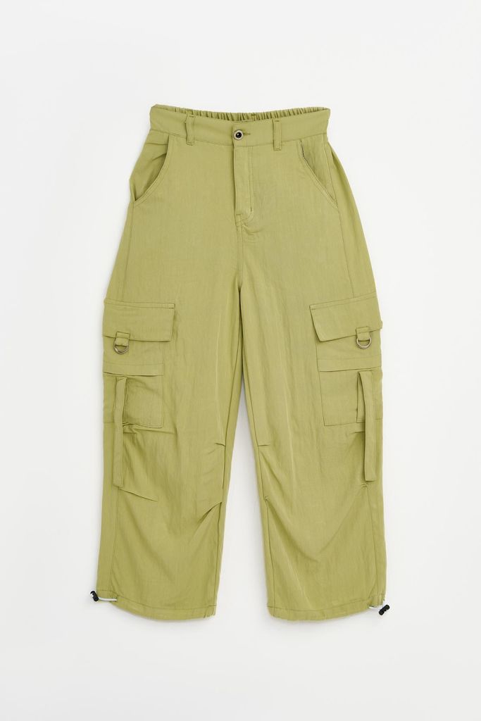 Bonito | Jungen Jogginghose Cargo - Größe 128 (7–8 Jahre) - Leichtes Material - Bequem, ideal für Frühling und Sommer