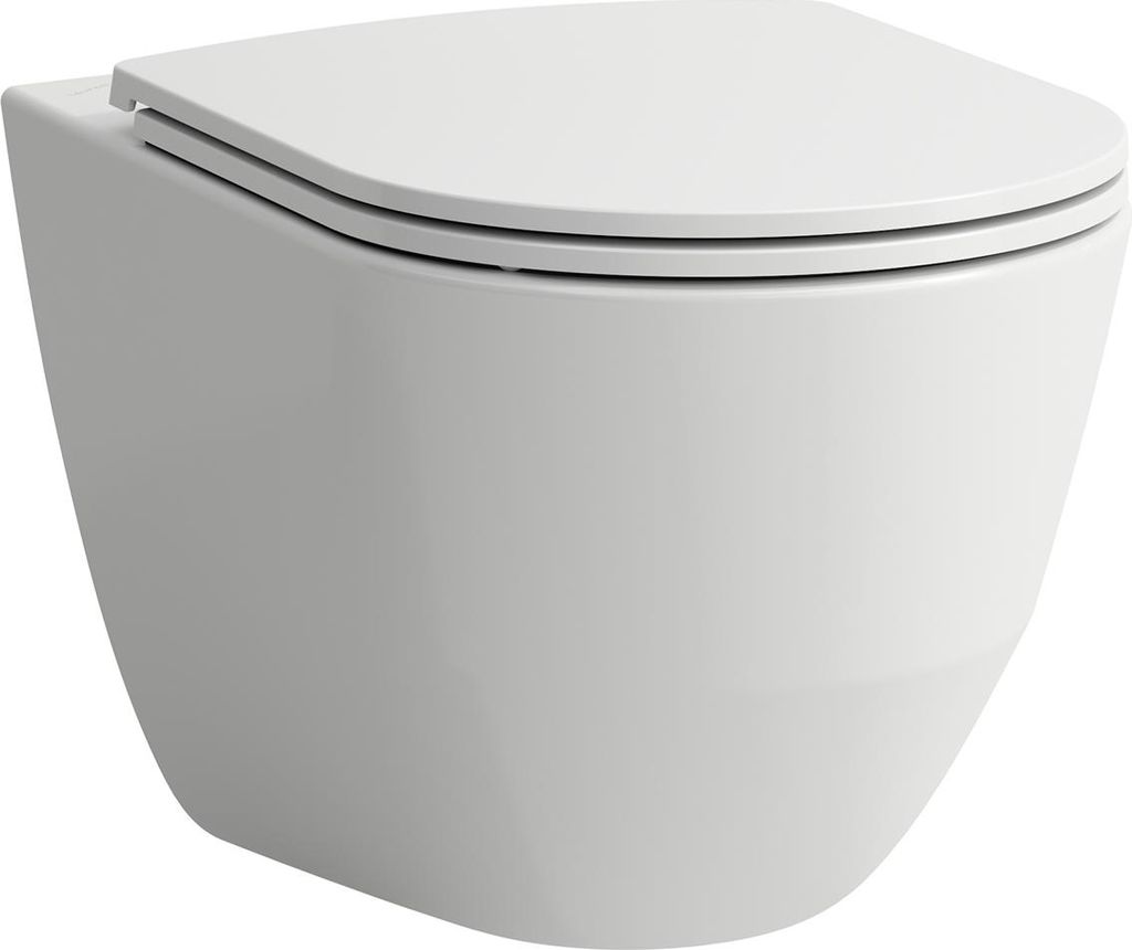 LAUFEN PRO Wand-Tiefspül-WC Comfort, spülrandlos, 360x560mm, verdeckte Befestigung, H8219620490001