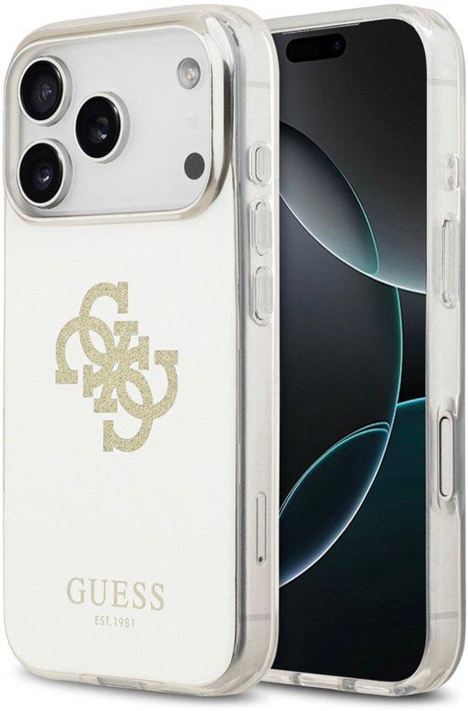 GUESS Backcover für iPhone 17 Pro Gold Produktbild 