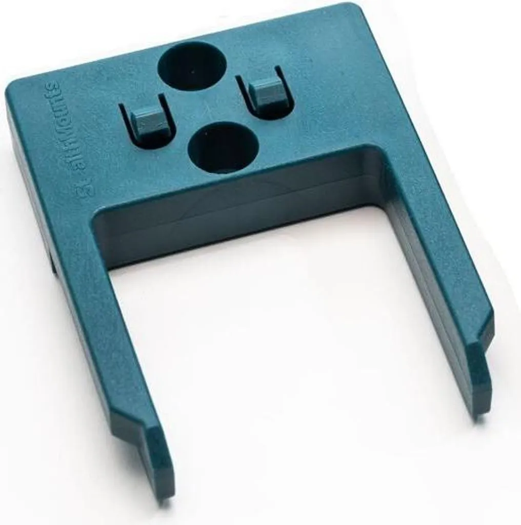 Support outils Makita XGT 40V StealthMounts bleu en ABS haute densité