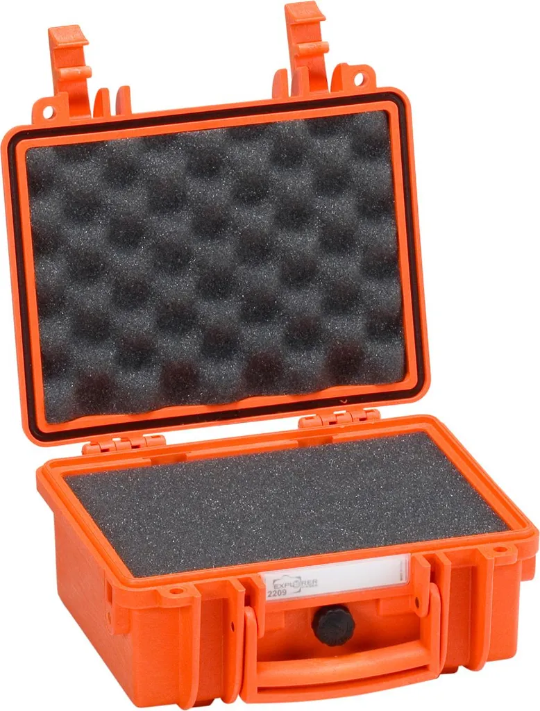 Protection matériel fragile avec la mallette Explorer 2209.O orange antichoc