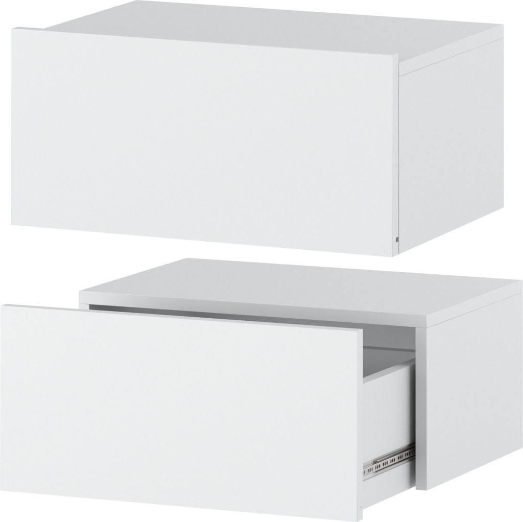 Nachttisch Hängend 2er SET - Nachttischschrank Wandmontage Produktbild 