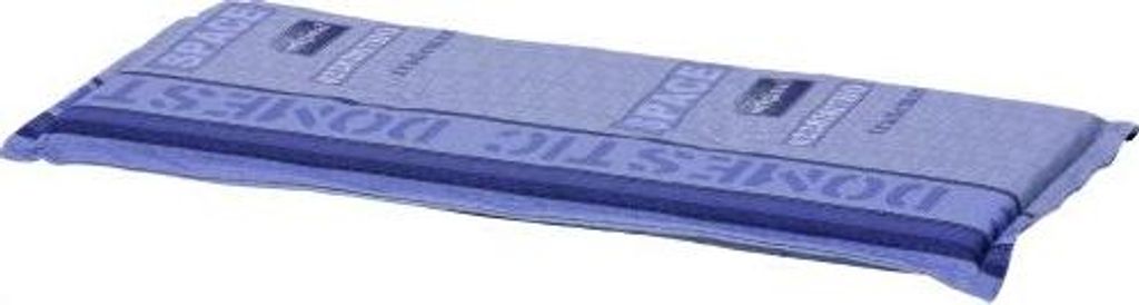 Madison Bankkissen 180 x 48 cm Boris blau, wasserabweisend, ideal für Gartenbänke, mit hochwertiger Polyester-Katoff-Mischung