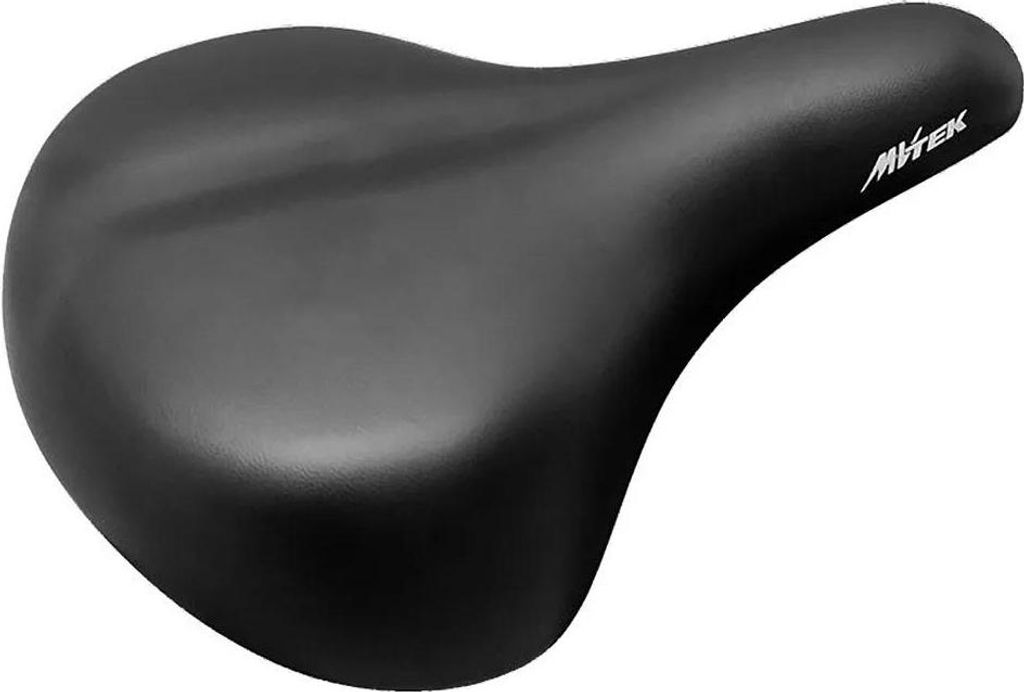 Mvtek City Sattel Schwarz 210 mm Herren,Damen Schwarz 210 mm