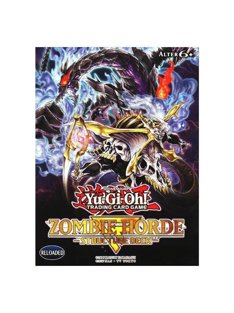 Zombie Horde Yu-Gi-Oh! Structure Deck avec Cartes Ultra Rares et Super