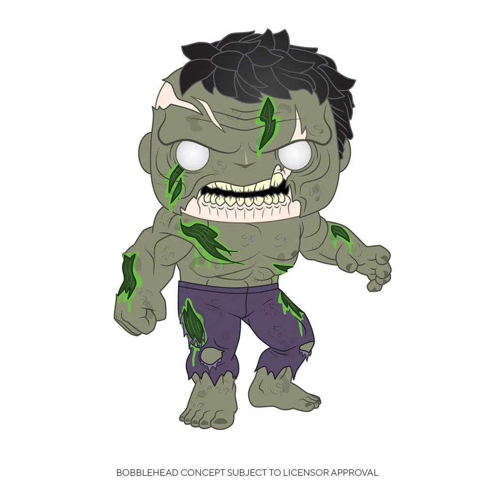 Marvel Zombies - Figurine Hulk 659 Funko Pop pour Déco Bureau et Fans