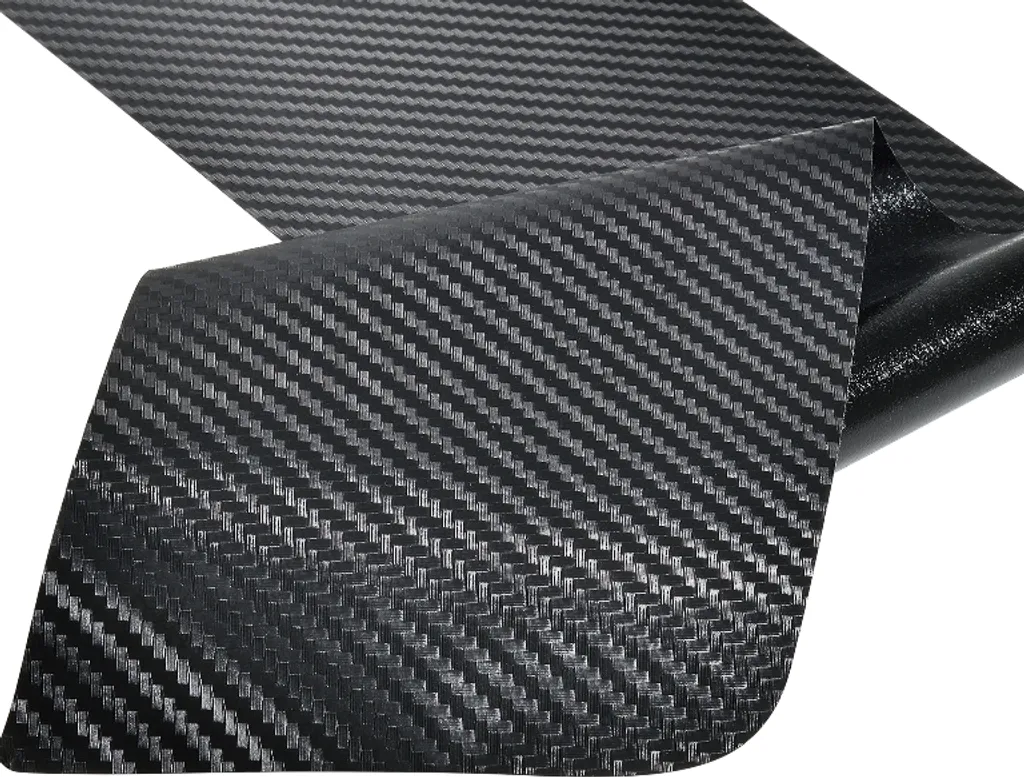 Pellicola protettiva per paraurti Vernice protettiva in carbon look per VW Golf 5 V dal 2003 al 2008 - 3