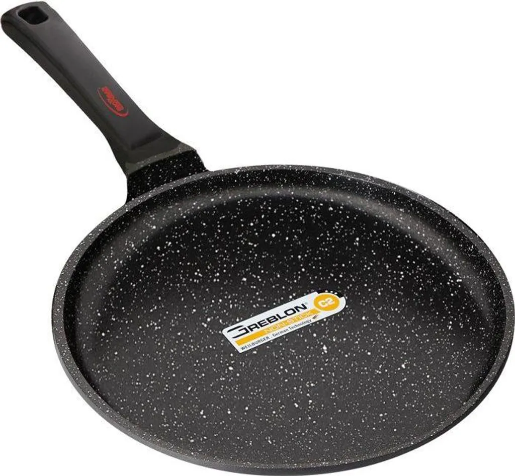 Inoxibar Crepiera Professionale 26 cm Greblon C2 per Induzione e Gas
