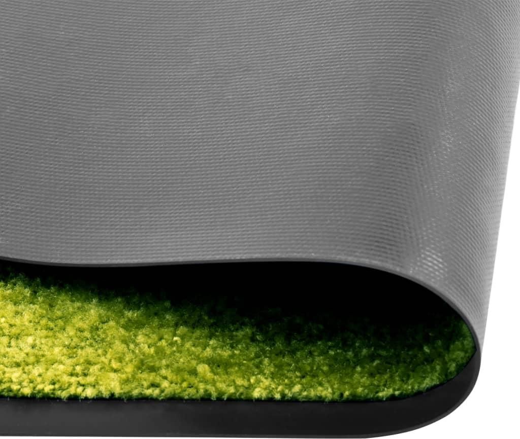 vidaXL Fußmatte Waschbar Grün 60x90 cm