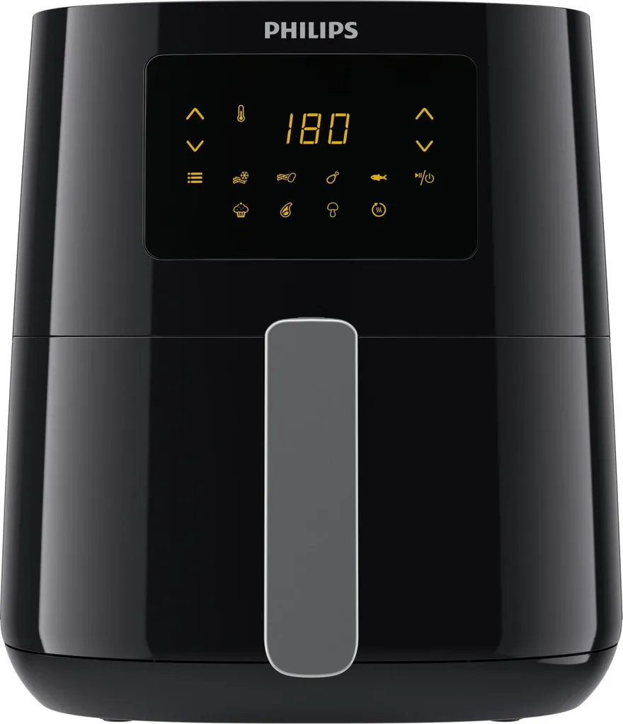 Philips Essential Airfryer 1400W Noir avec Technologie Rapid Air
