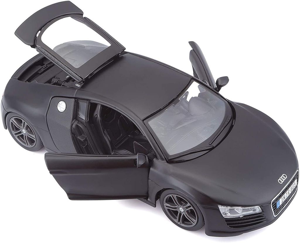 Maisto 31281M - Modellauto - Audi R8 (schwarz, Maßstab Produktbild 4