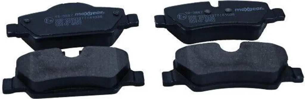 Plaquettes de frein arrière pour remplacement Mini Cooper F55 F56 Maxgear