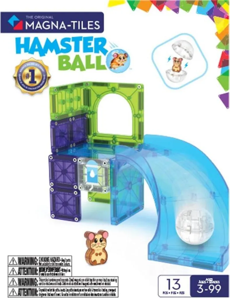 Magna-Tiles Hamster Ball : fini les constructions fixes et ennuyeuses