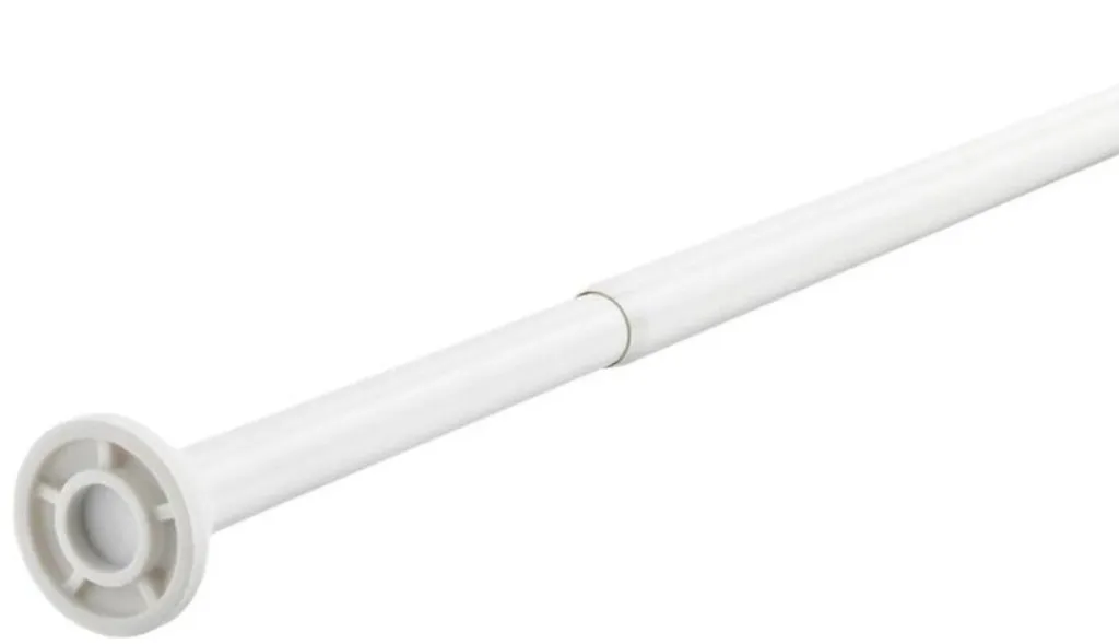 Binario Spirella Malta Bianco 75-125cm - Asta Doccia Senza Fori