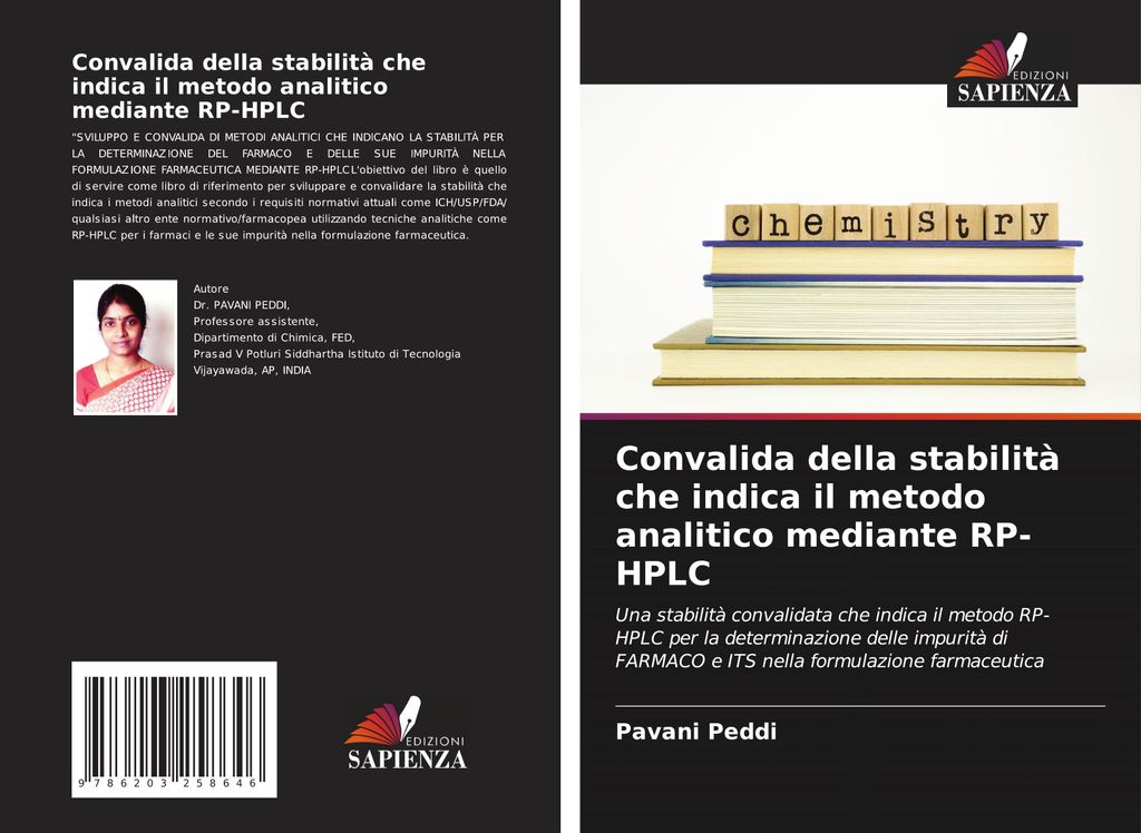 Convalida della stabilità che indica il metodo analitico mediante RP-HPLC