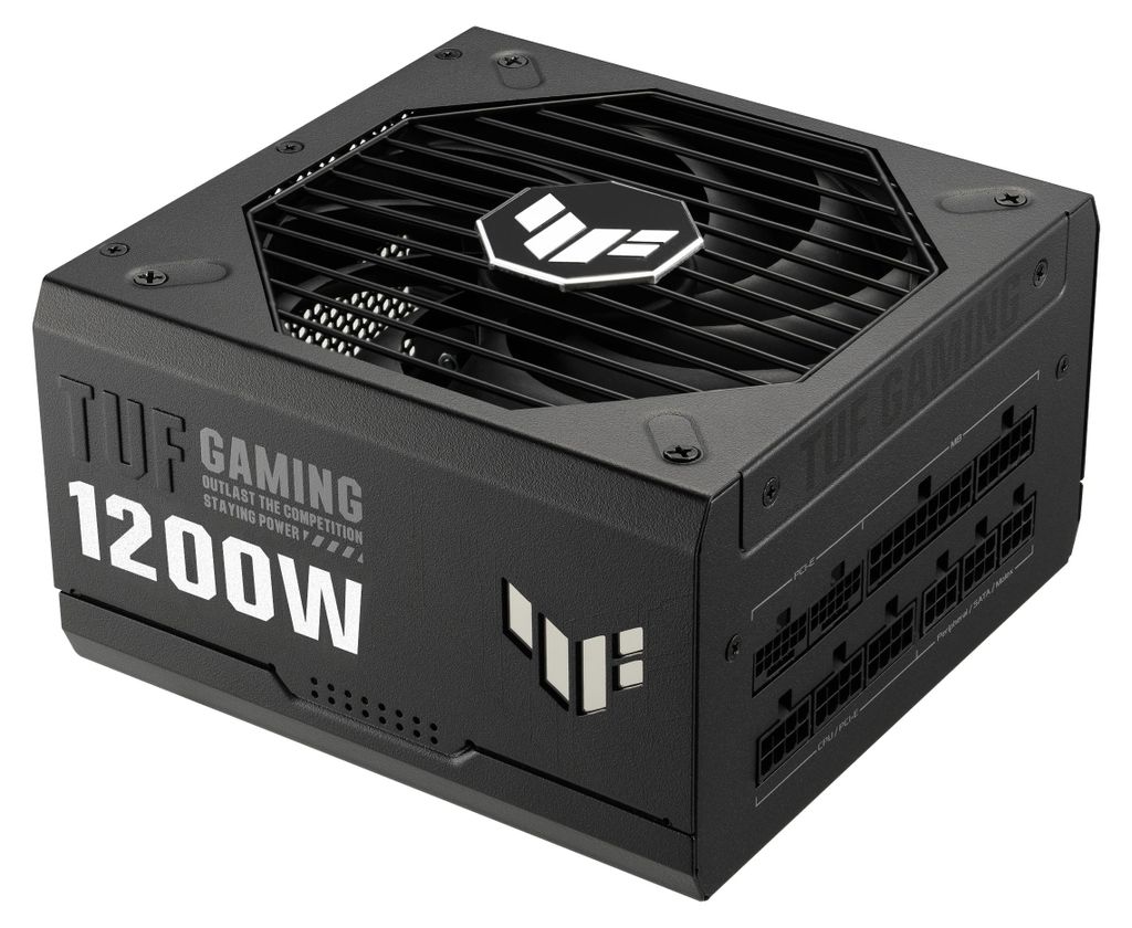 ASUS TUF GAMING 1200W Gold, 1200 W, 100 - 240 V, 130 W, Produktbild 