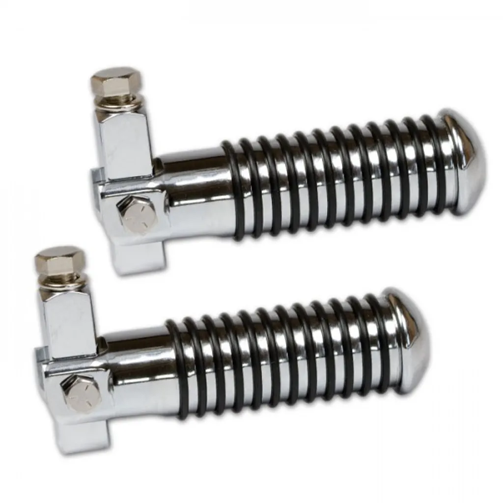 Repose-pieds Sundance Chrome 15mm : Remplacez vos Cale-pieds Usés Facilement