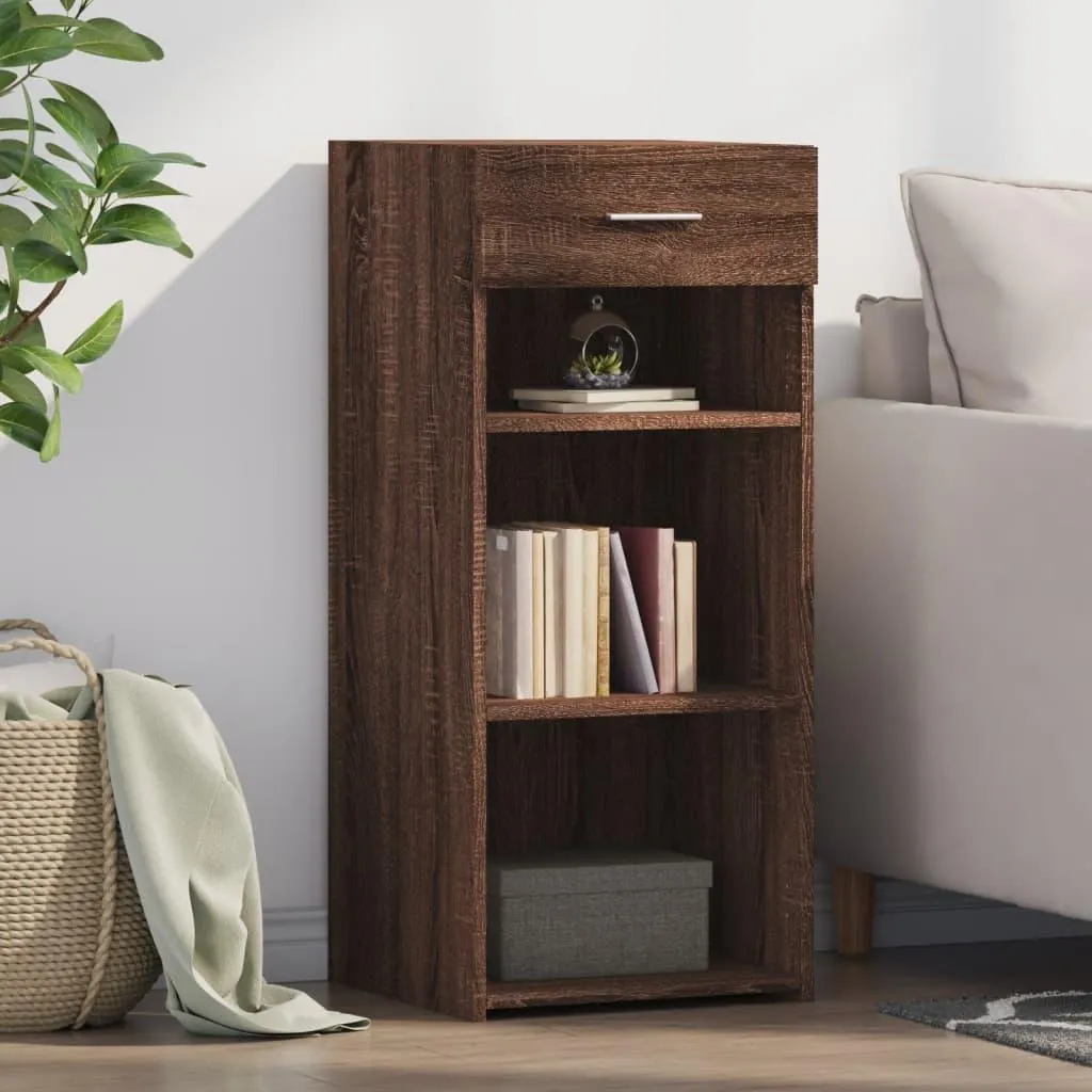 Credenza Salvaspazio vidaXL Rovere Marrone | Opinione e Dettagli