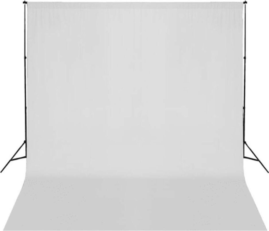 vidaXL Fotohintergrund ohne Ständer Baumwolle Weiß 300x300 Produktbild 
