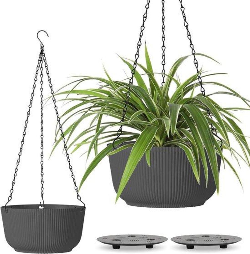 Hängende Pflanzenkörbe 22cm 2er Set