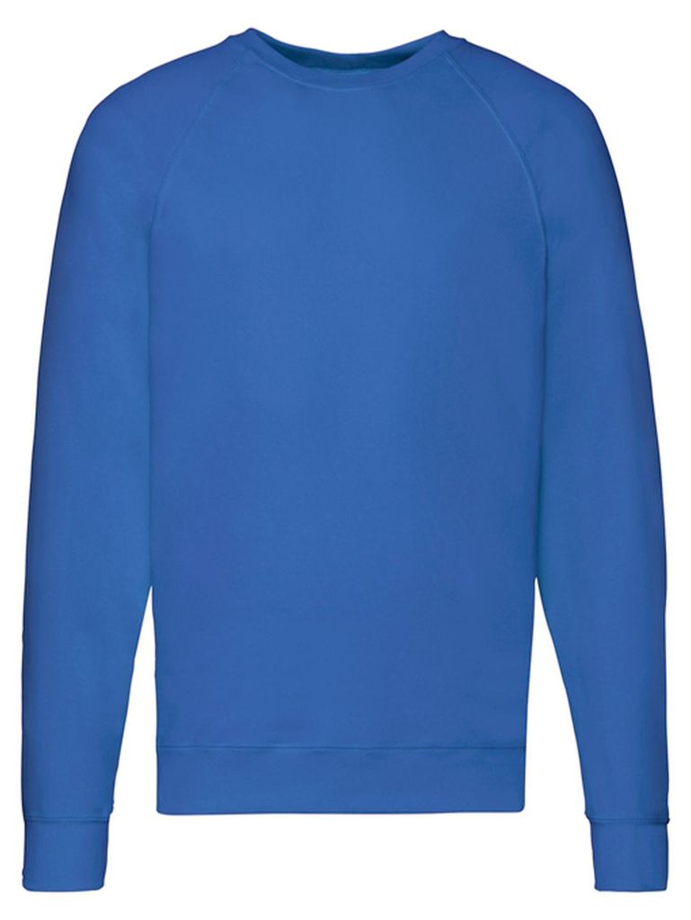 Fruit of the Loom - Pullover für Herren Raglanärmel FK3269 (M) (Königsblau)
