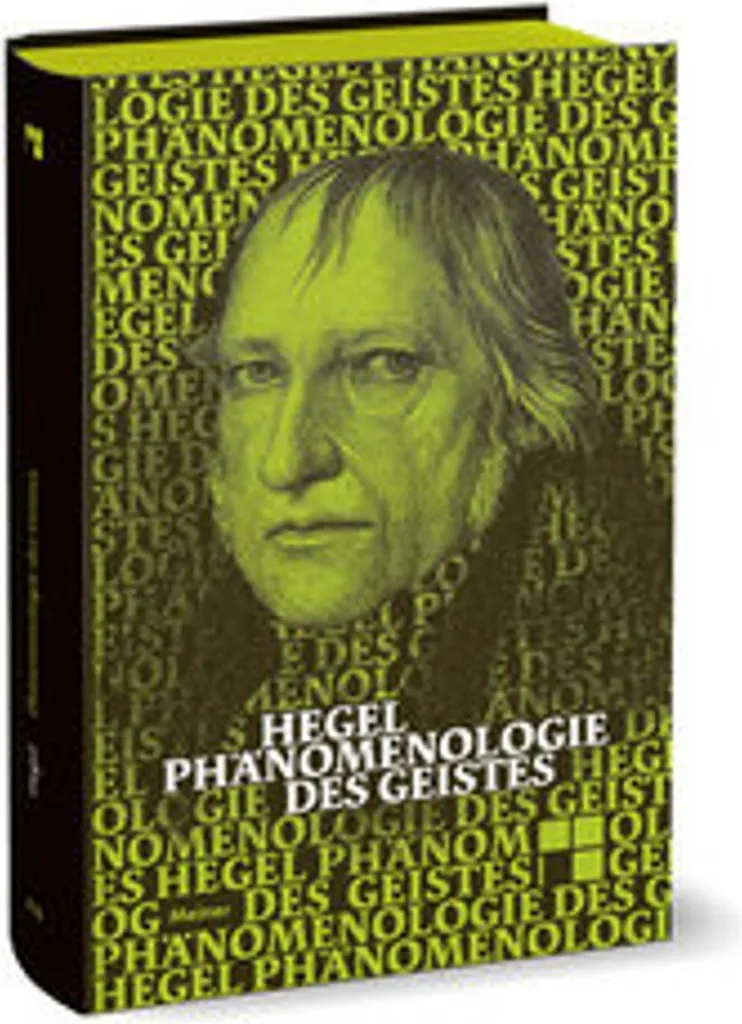 Phénoménologie de l'esprit Hegel pour études supérieures de philo Pro