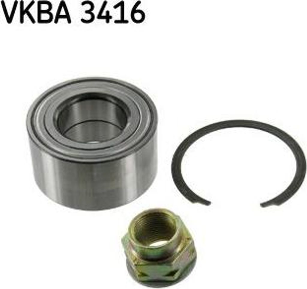 SKF VKBA 3416 Radlagersatz OE 46423869 kompatibel mit Doblo, Fiorino, Strada, Tempra