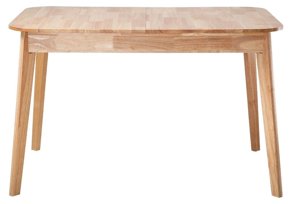 Ausziehbarer Esstisch aus Massivholz, von 120 bis 160 cm – Produktbild 