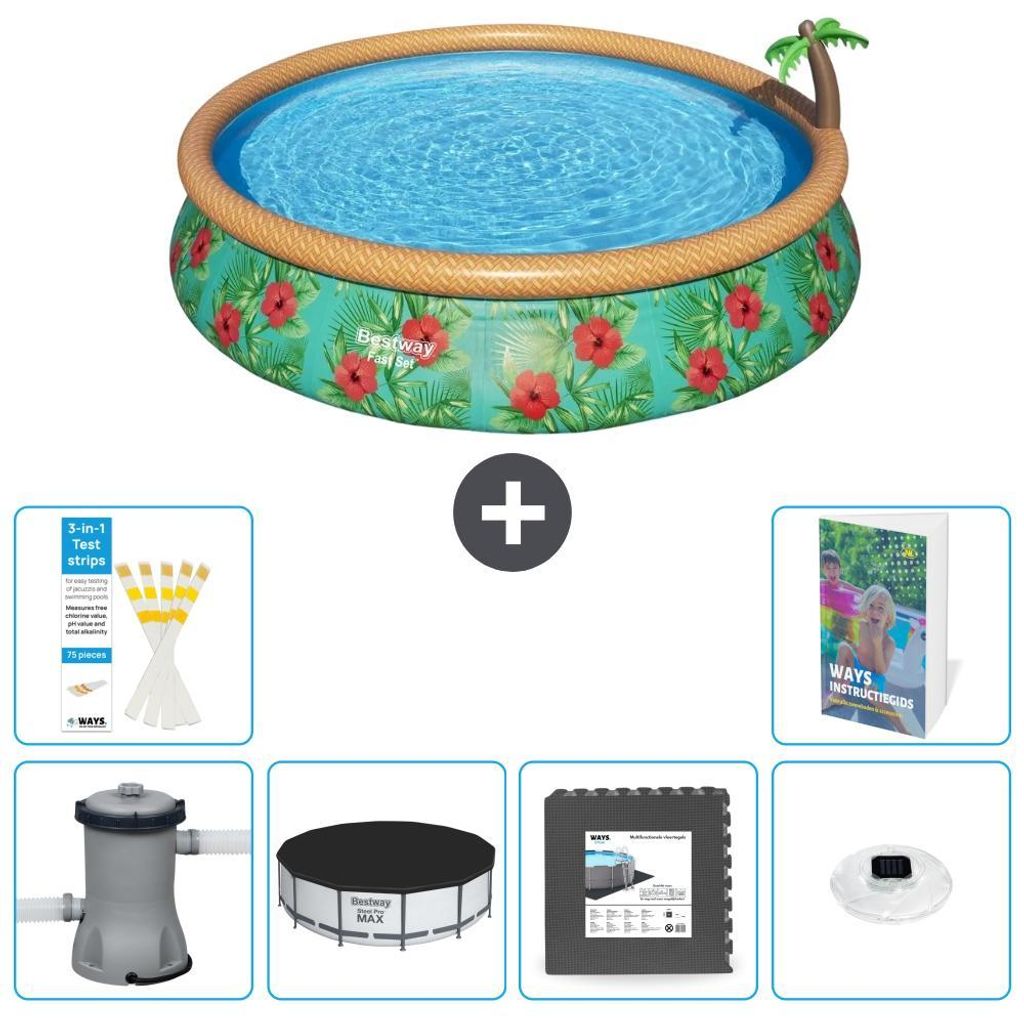 Bestway Fast Set Rund - 457x84 cm - 7-teilig S312